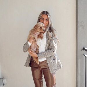 Princess Polly Checkered Blazer